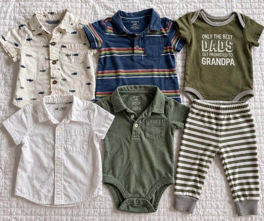 Baby Boy Mixed Outfit Bundle Assorted Brands 9 Months